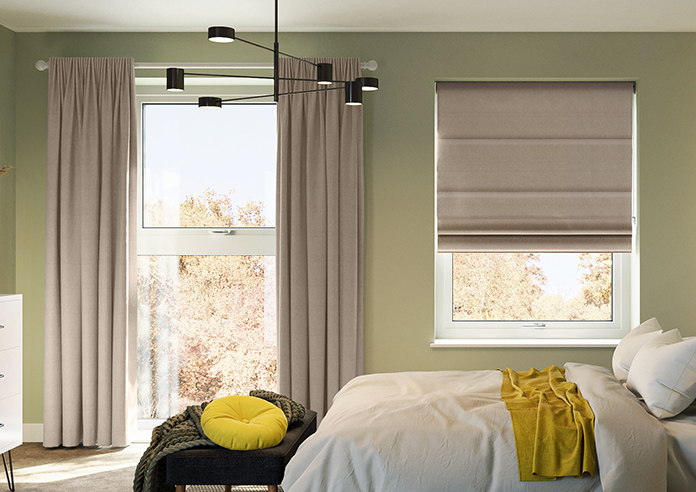 Bruschal (Blackout), Tarnished Bronze - Made to Measure Curtains - Image 3